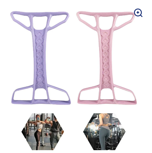 Women Men Gym Exercise Bodybuilding Non-Slip Yoga Pedal Puller Indoor Home Fitness Equipment